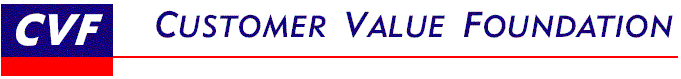 Customer Value Foundation (CVF)